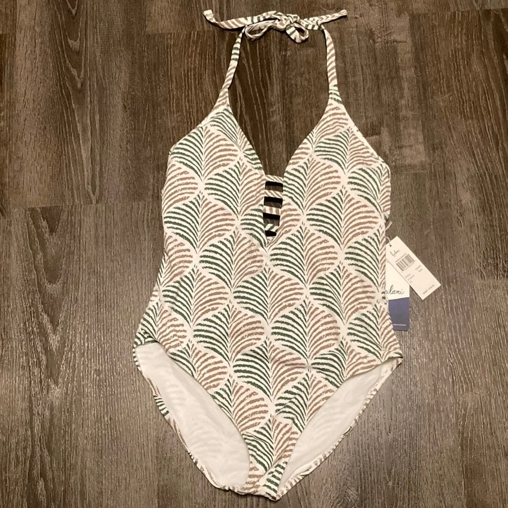 Leilani Marianas One Piece Swimsuit Size 12 NWT - Picture 1 of 5